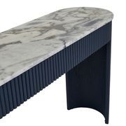 Benjamin Ripple Grand Marble Console gallery detail image