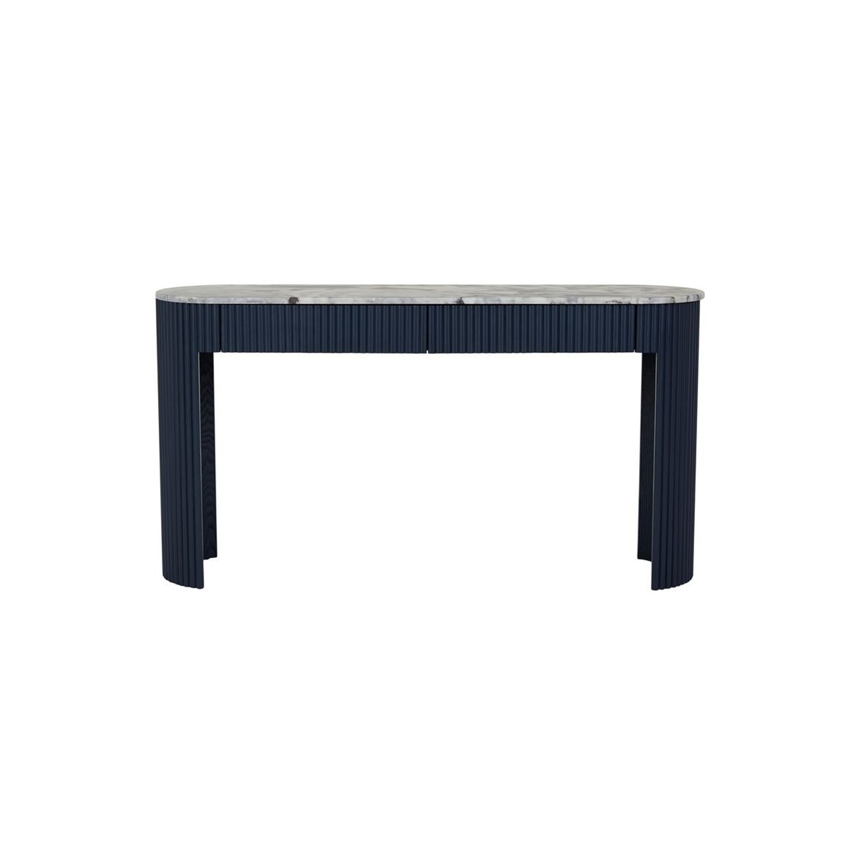 Benjamin Ripple Grand Marble Console gallery detail image