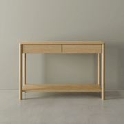 Nordica Console Table - Natural Oak 115cm gallery detail image