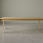 Nordica Dining Table - Solid Oak 240 x 100cm gallery detail image