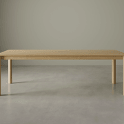Nordica Dining Table - Solid Oak 240 x 100cm gallery detail image