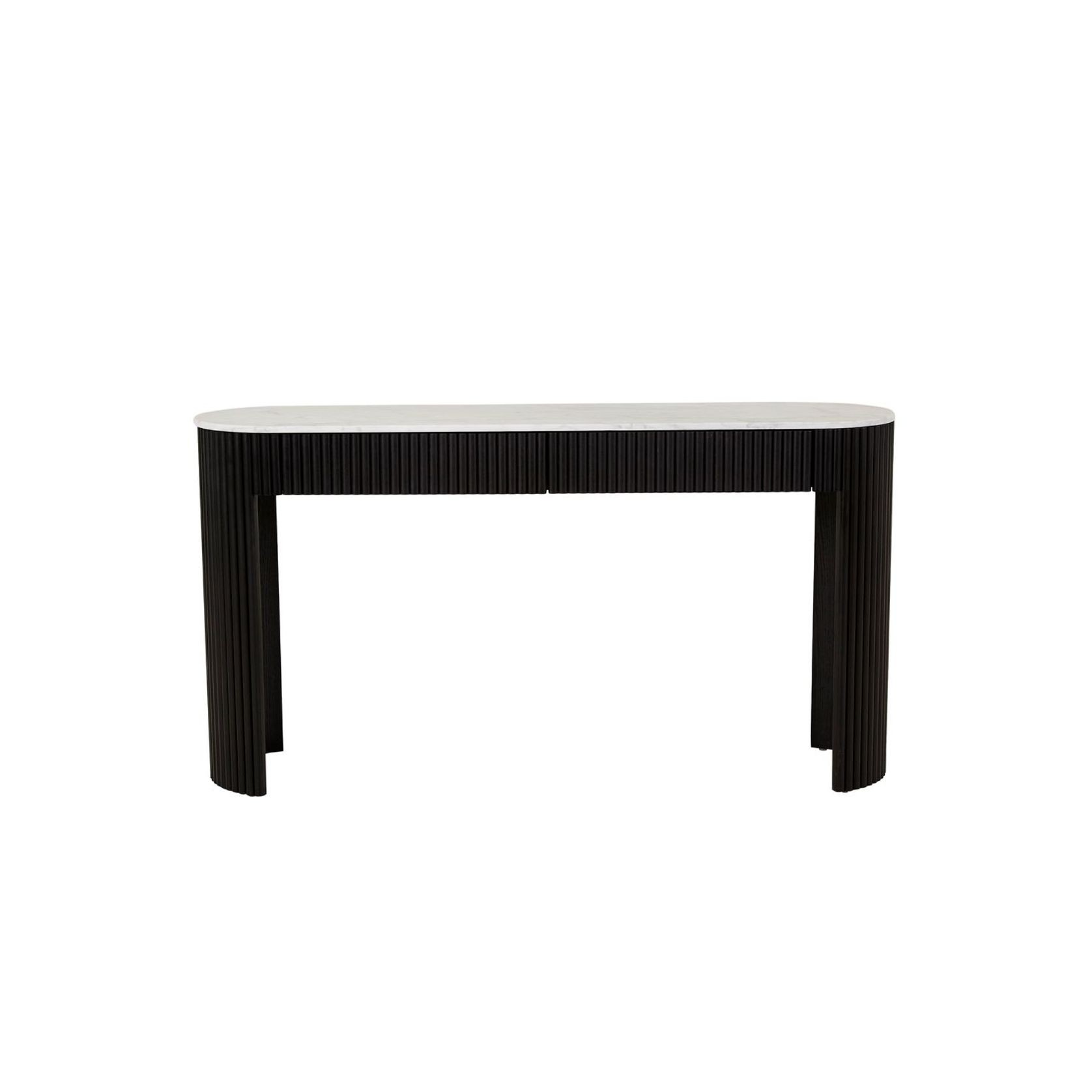 Benjamin Ripple Grand Marble Console gallery detail image