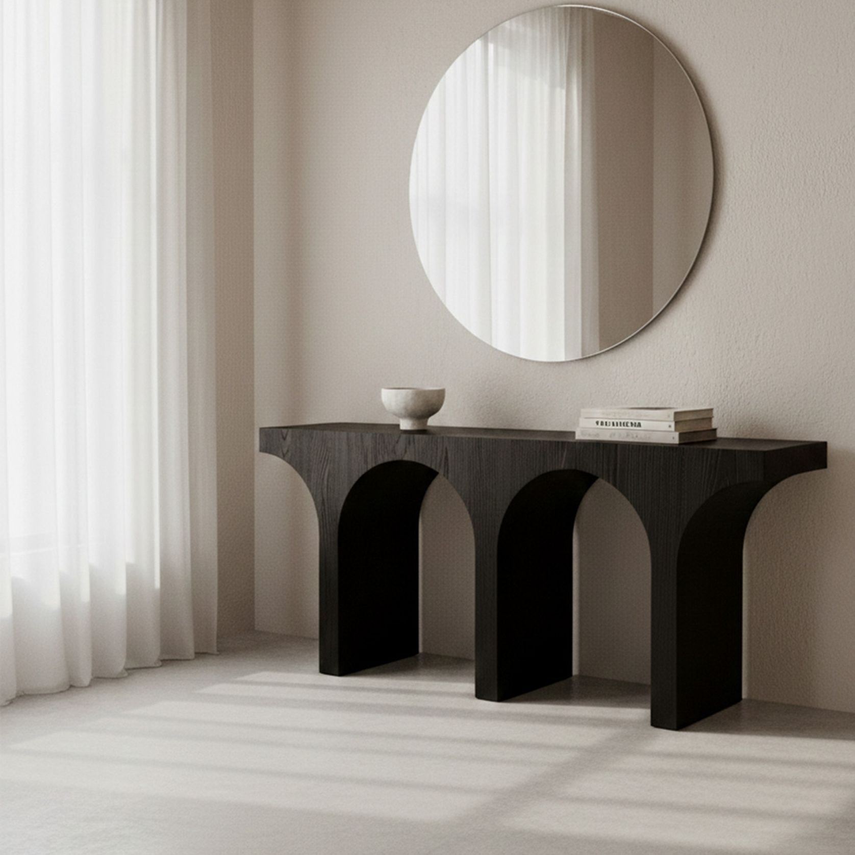 Milo Console | Black gallery detail image