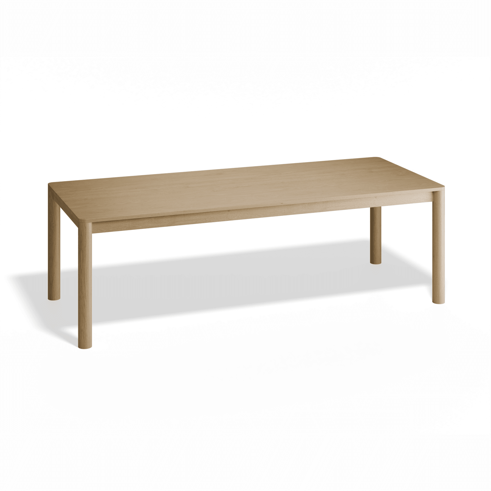 Nordica Dining Table - Solid Oak 240 x 100cm gallery detail image