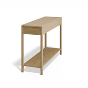 Nordica Console Table - Natural Oak 115cm gallery detail image