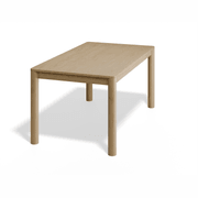 Nordica Dining Table - Solid Oak 160 x 90cm gallery detail image