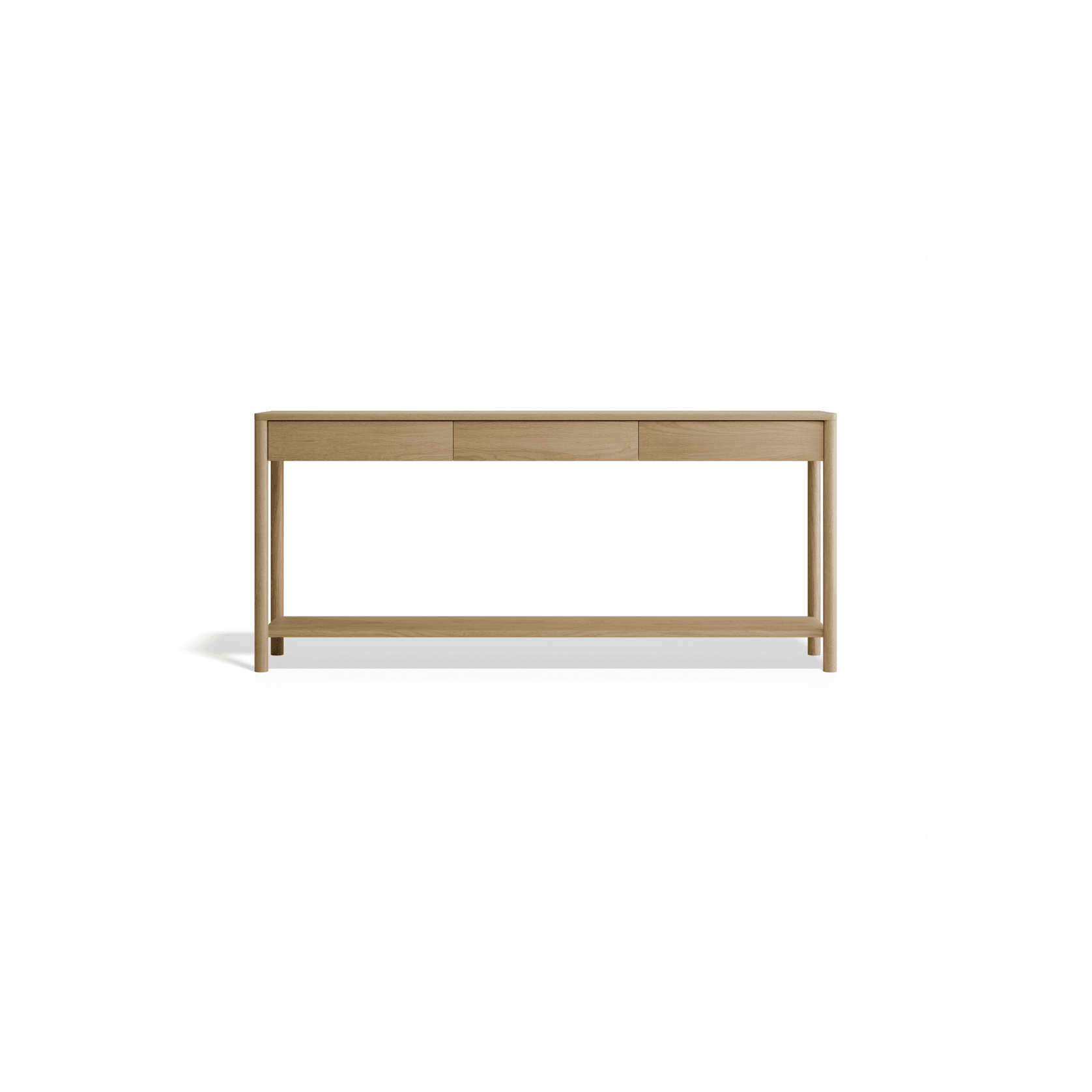 Nordica Console Table - Natural Oak 172cm gallery detail image