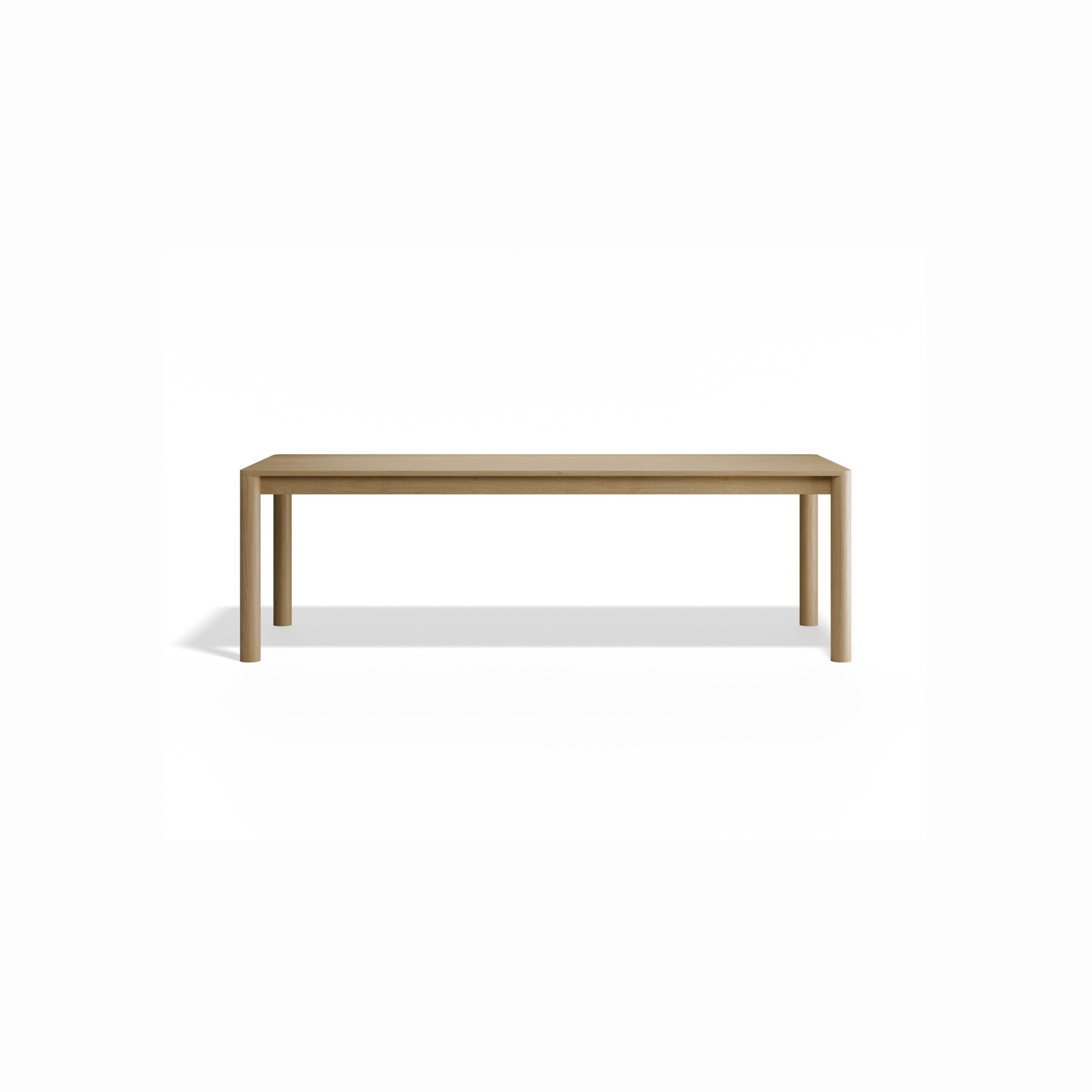 Nordica Dining Table - Solid Oak 240 x 100cm gallery detail image