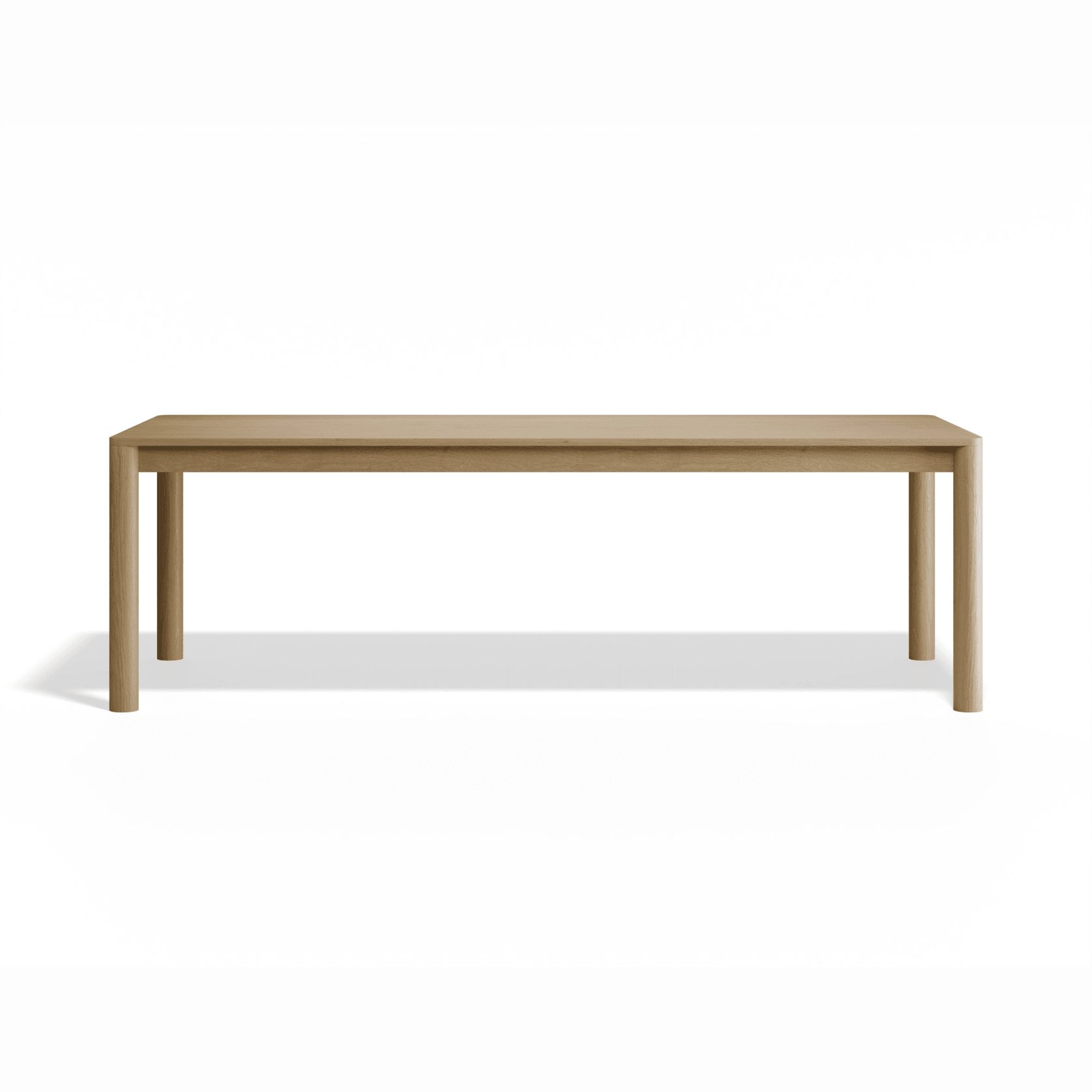 Nordica Dining Table - Solid Oak 240 x 100cm gallery detail image