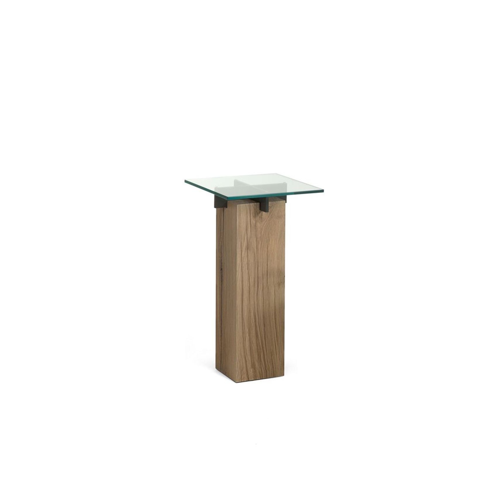 Tenere Pedestal Table - Crossbars in metal gallery detail image