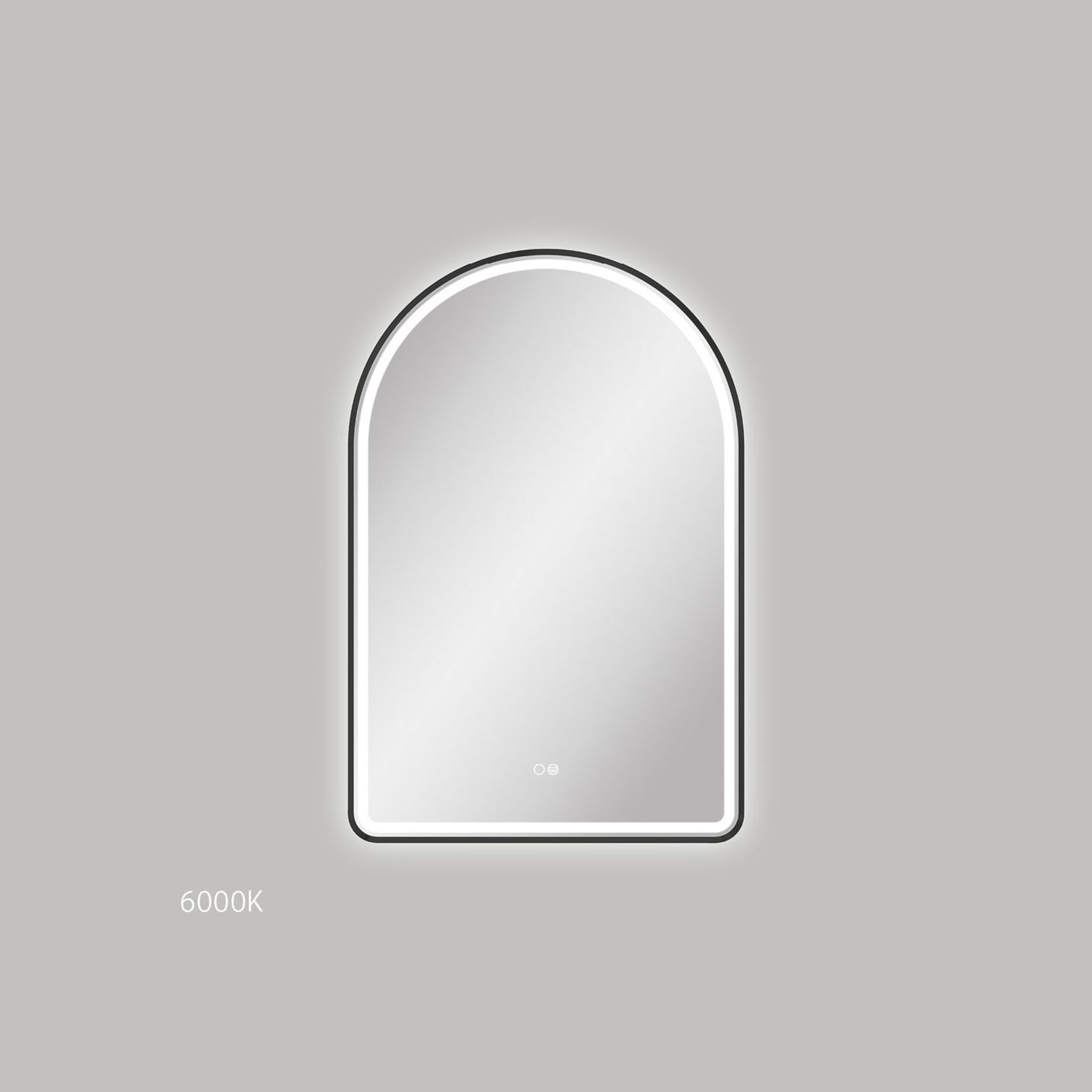  Valentina LED Framed Mirror, 600 x 900 gallery detail image
