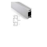 Wall Mounted Updown LED Extrusion gallery detail image