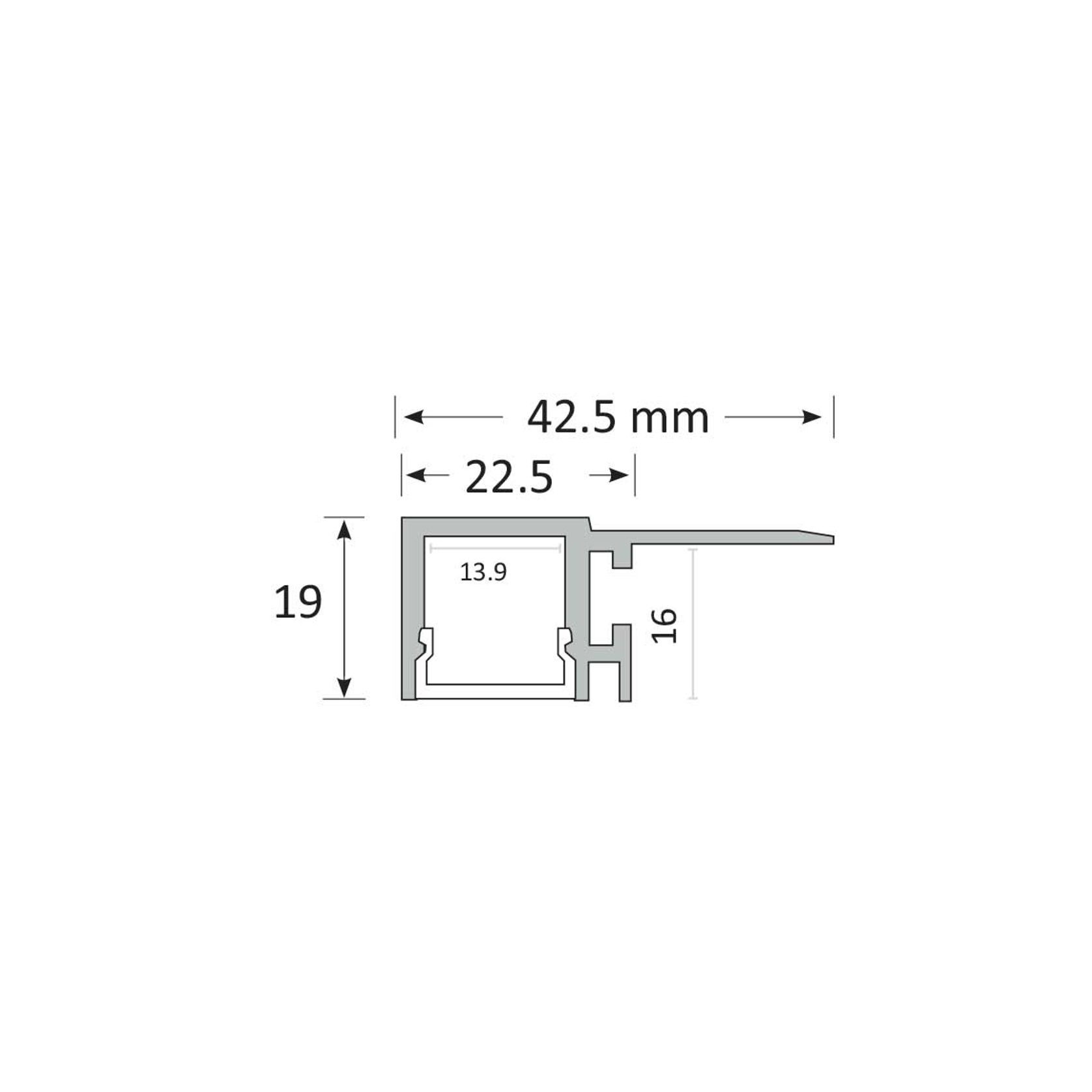TL008 Indirect Lighting Trimless Profile -Cove Lighting gallery detail image