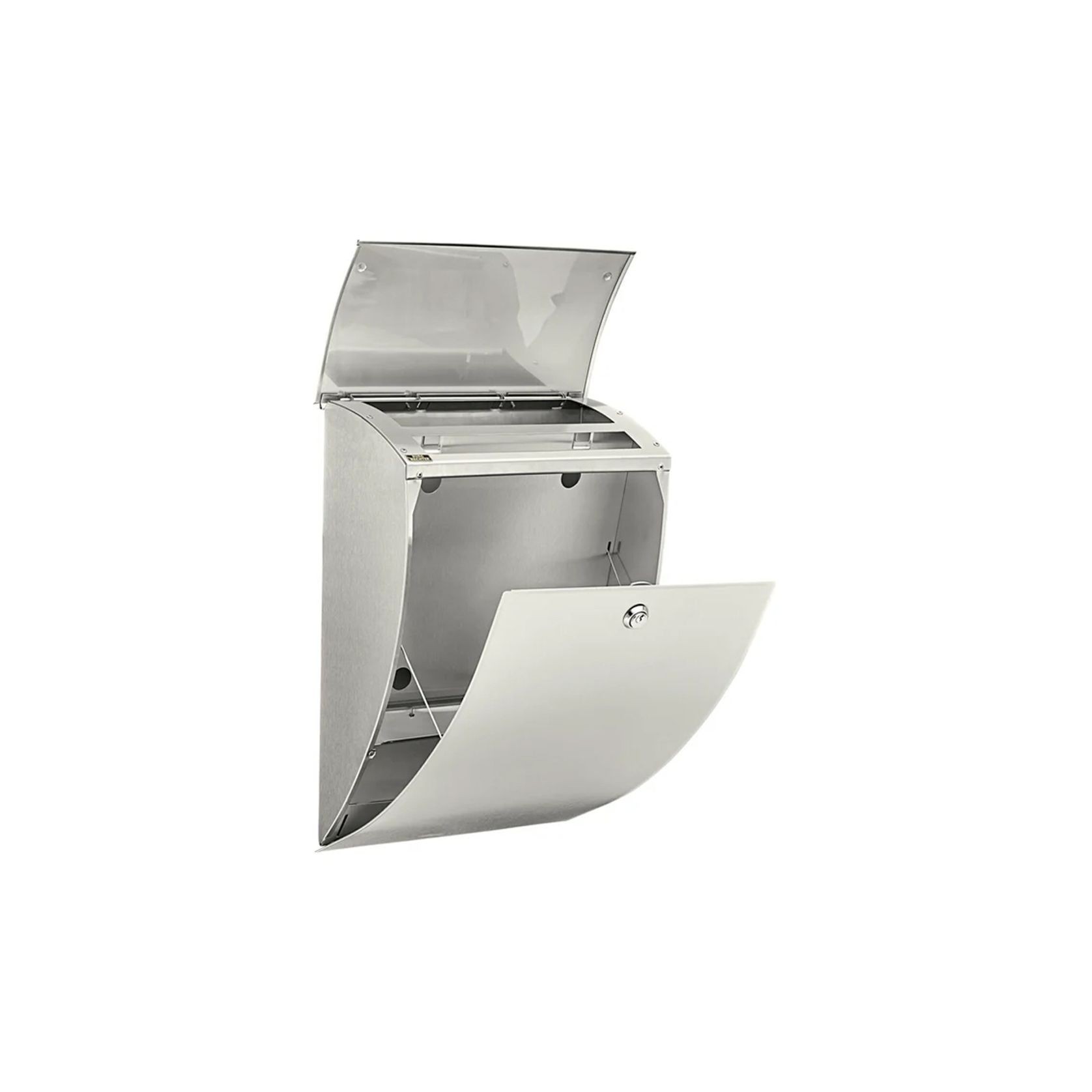 Burg-Wachter Milano Letter Box Stainless Steel 3483-ES gallery detail image