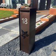 "SONI - Maple" Tower Type Free Standing Letterbox gallery detail image