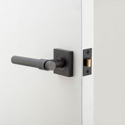 Iver Helsinki Door Lever Handle on Square Rose gallery detail image