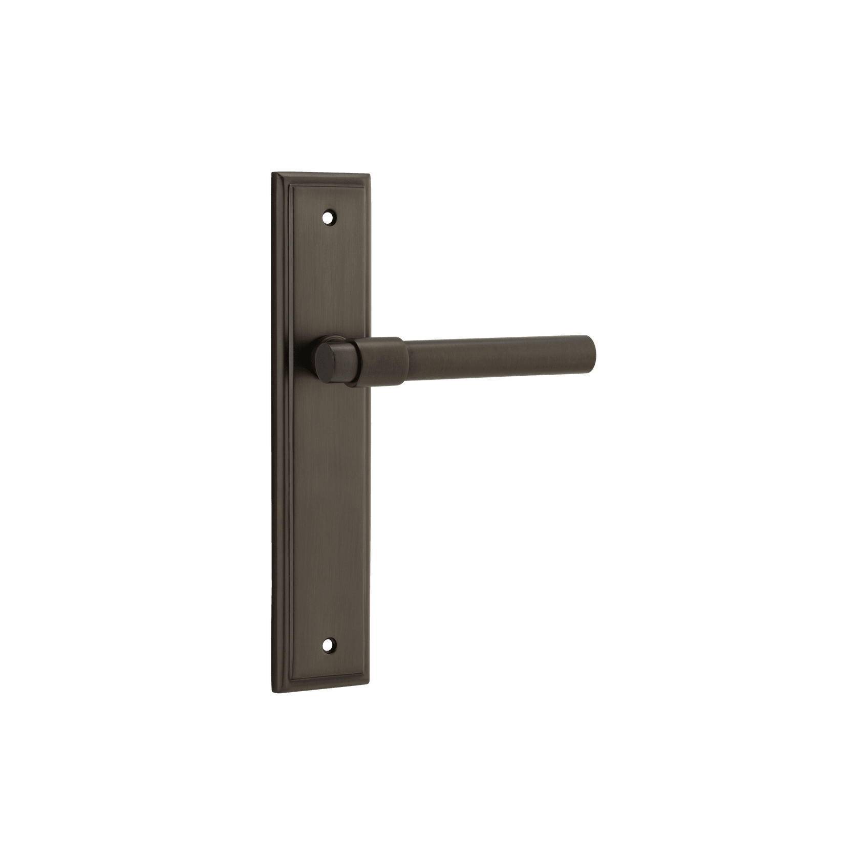 Helsinki Door Lever Stepped Backplate gallery detail image