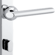 Futurismo Lever - Rectangular Backplate gallery detail image