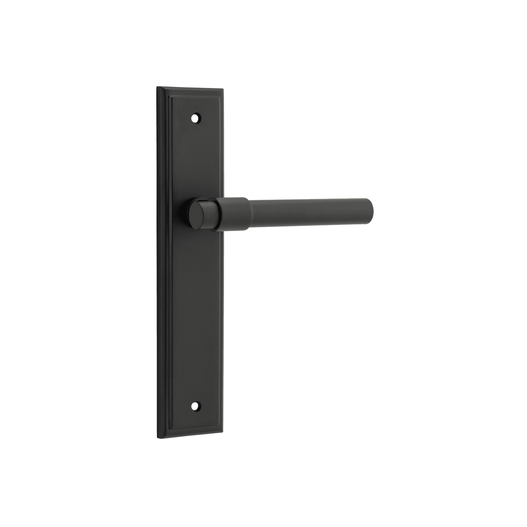 Helsinki Door Lever Stepped Backplate gallery detail image