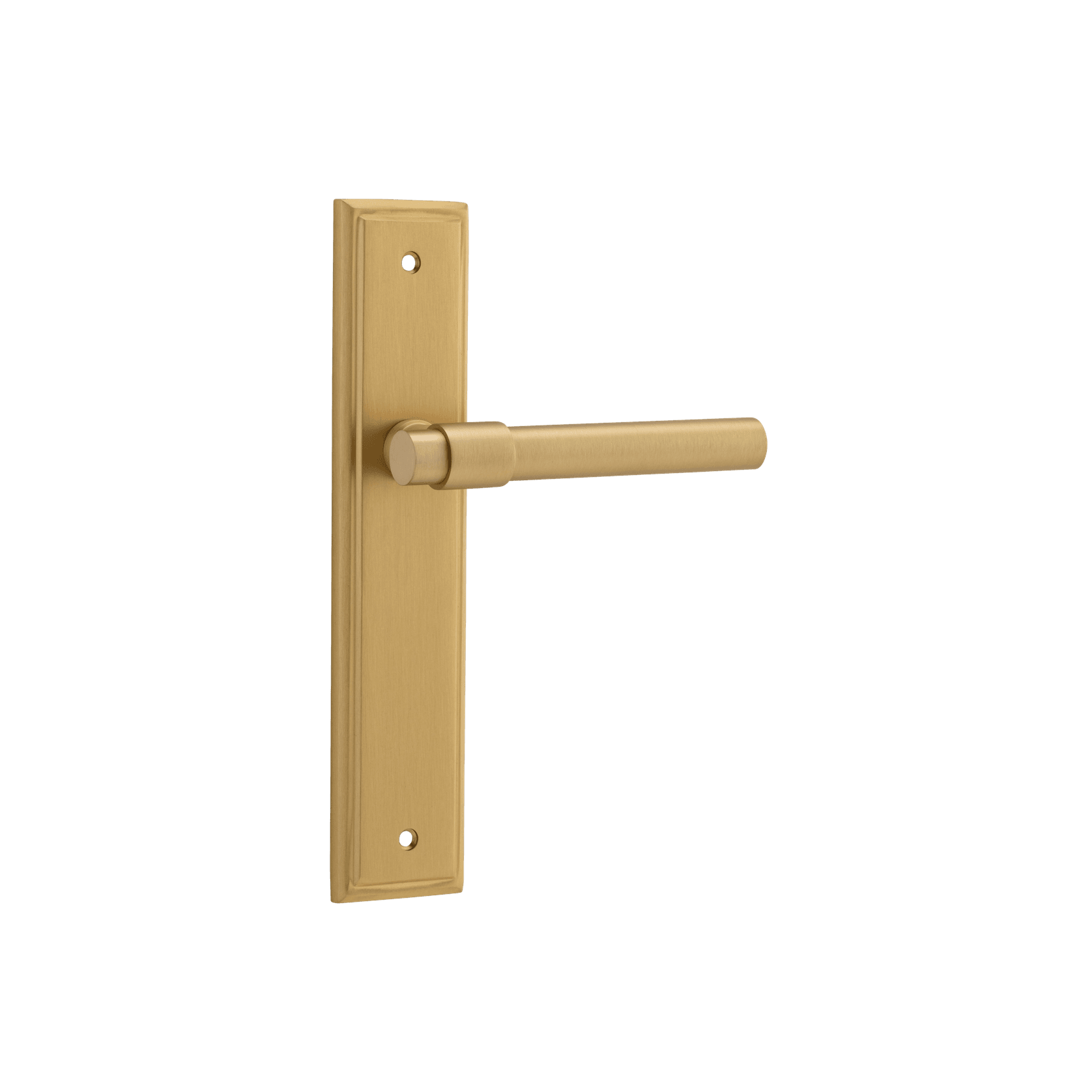 Helsinki Door Lever Stepped Backplate gallery detail image