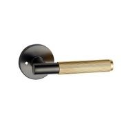 Round Low-Profile Rose in NG finish with Linea Lever gallery detail image