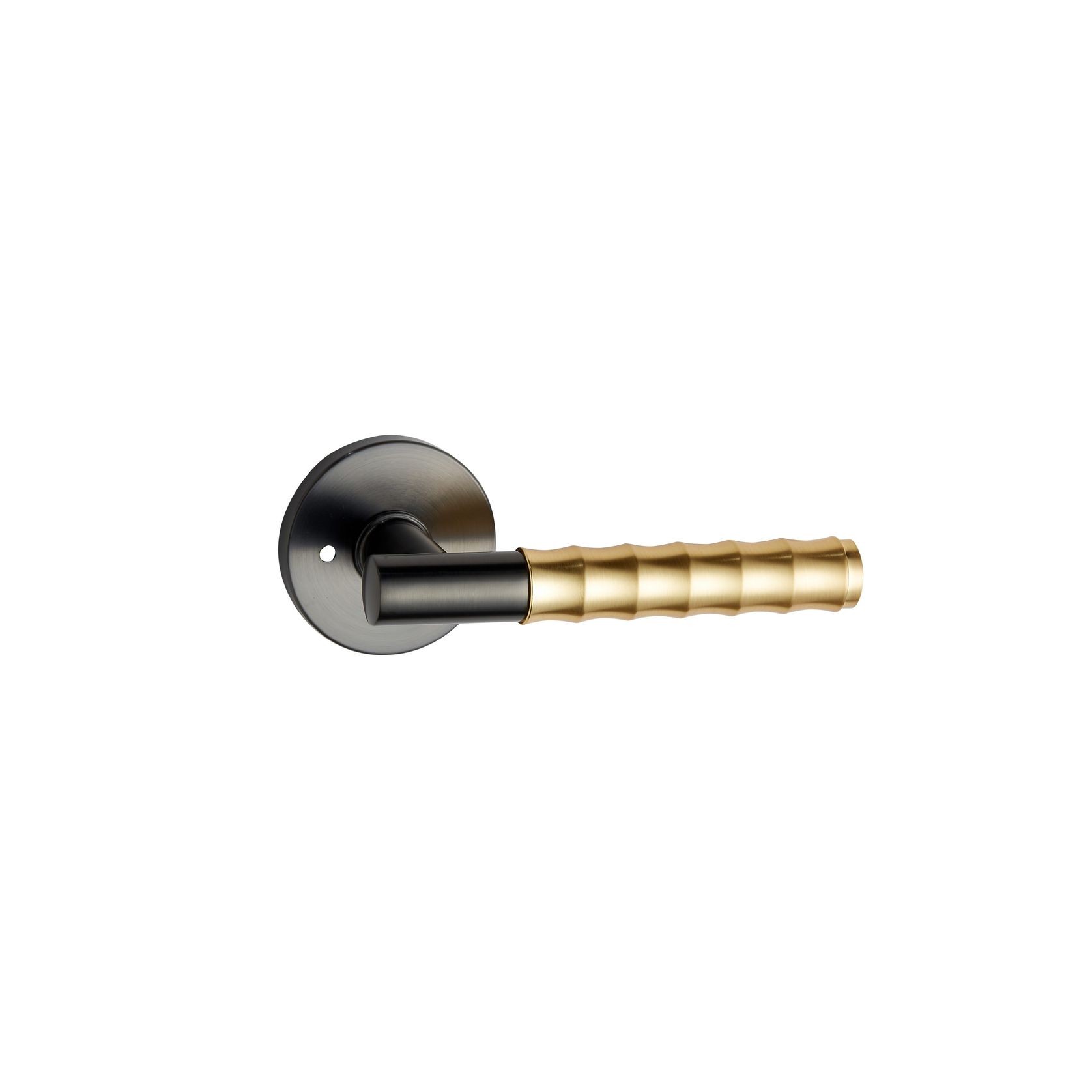Round Low-Profile Rose in NG finish with Solido Lever gallery detail image