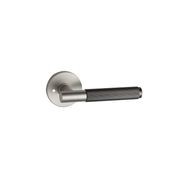 Round Low-Profile Rose in MBN finish with Linea Lever gallery detail image