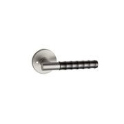 Round Low-Profile Rose in MBN finish with Diamante Lever gallery detail image