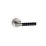 Round Low-Profile Rose in MBN finish with Diamante Lever gallery detail image
