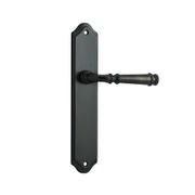 Iver Verona Door Lever on Shouldered Backplate Signature Brass gallery detail image