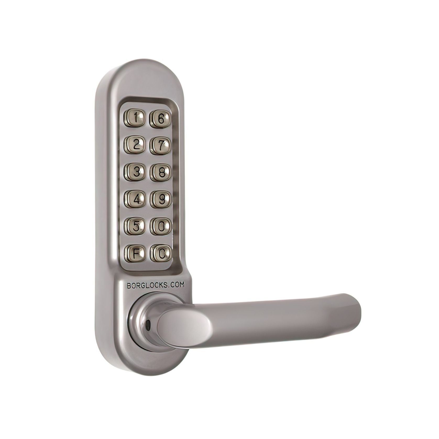 Borg Digital Door Lock Keyless Fire Rated Stainless Steel BL5001SS gallery detail image