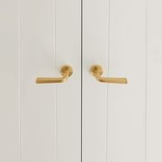 Iver Annecy Door Lever Handle on Round Rose gallery detail image