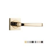 Iver Annecy Door Lever Handle on Square Rose gallery detail image