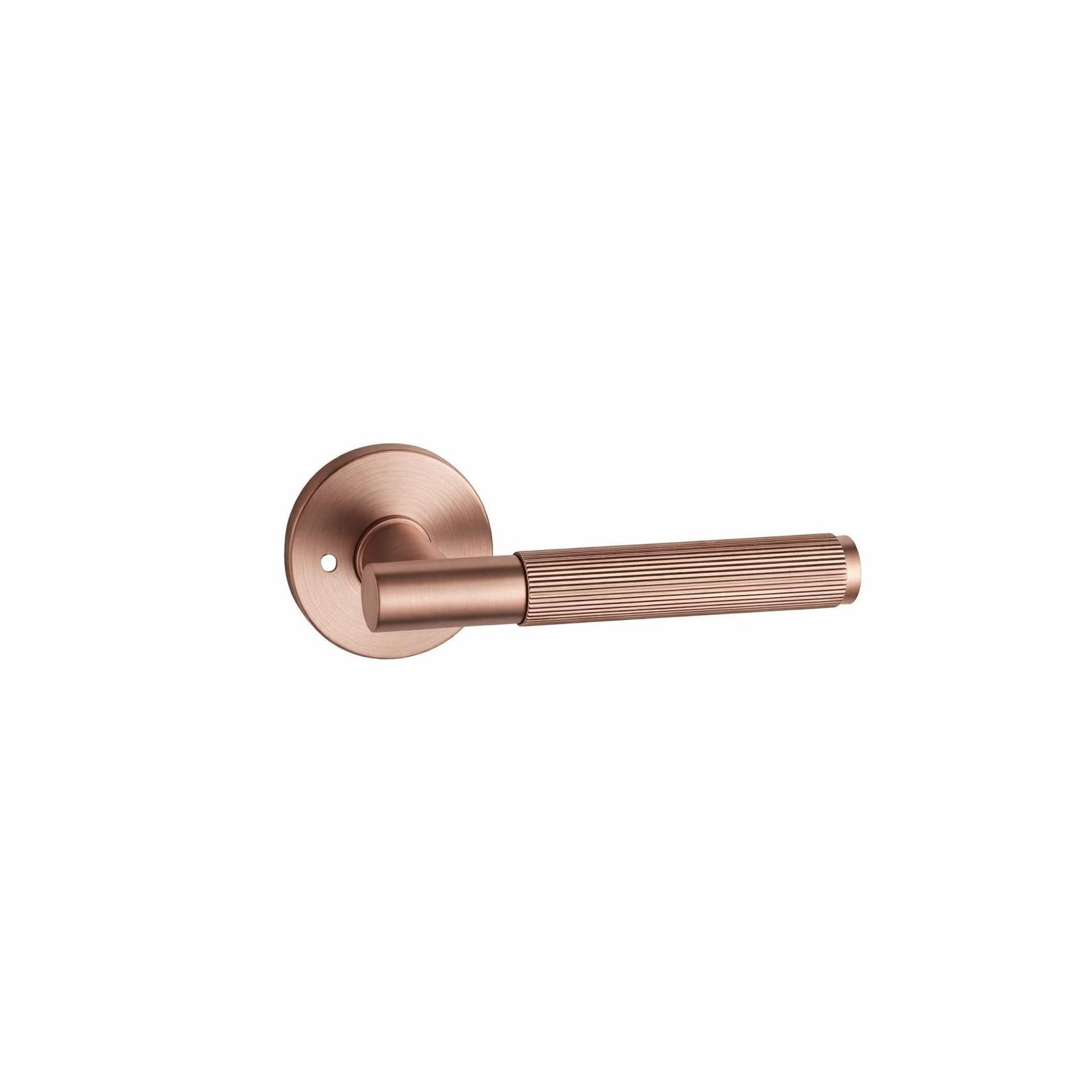 Linea Lever Set In Rose finish gallery detail image