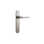 Annecy Door Lever Oval Backplate gallery detail image