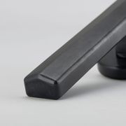 Straight Streaker Door Lever - Round Rose gallery detail image
