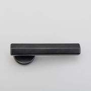 Straight Streaker Door Lever - Round Rose gallery detail image