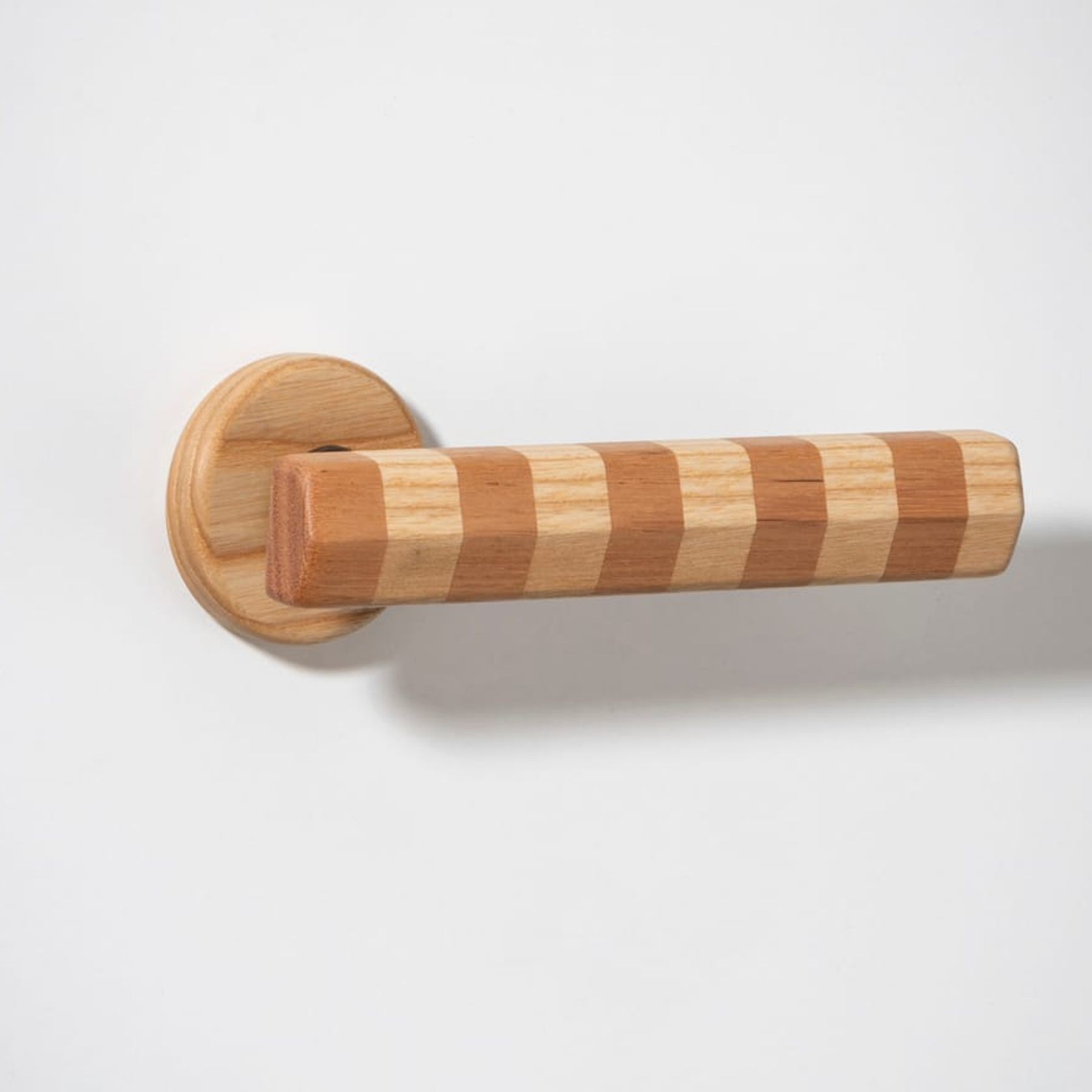 Straight Streaker Door Lever - Round Rose gallery detail image