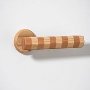 Straight Streaker Door Lever - Round Rose gallery detail image