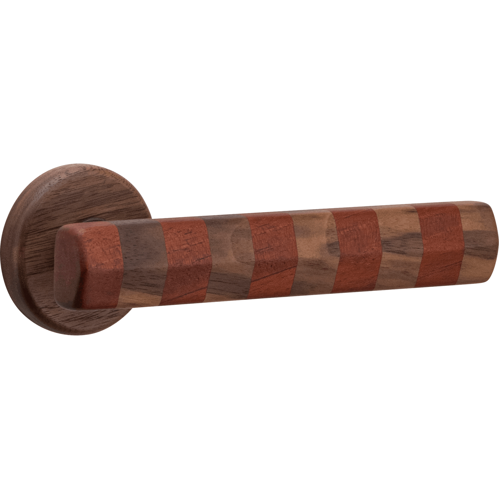Straight Streaker Door Lever - Round Rose gallery detail image