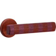 Straight Streaker Door Lever - Round Rose gallery detail image