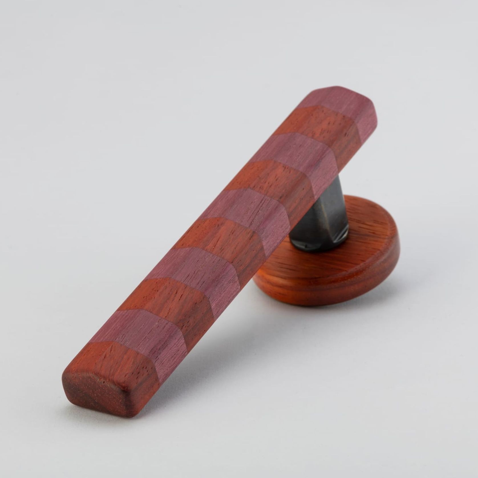 Straight Streaker Door Lever - Round Rose gallery detail image