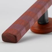 Straight Streaker Door Lever - Round Rose gallery detail image