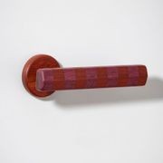 Straight Streaker Door Lever - Round Rose gallery detail image