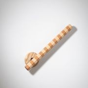 Kooky Streaker Door Lever - Round Rose gallery detail image