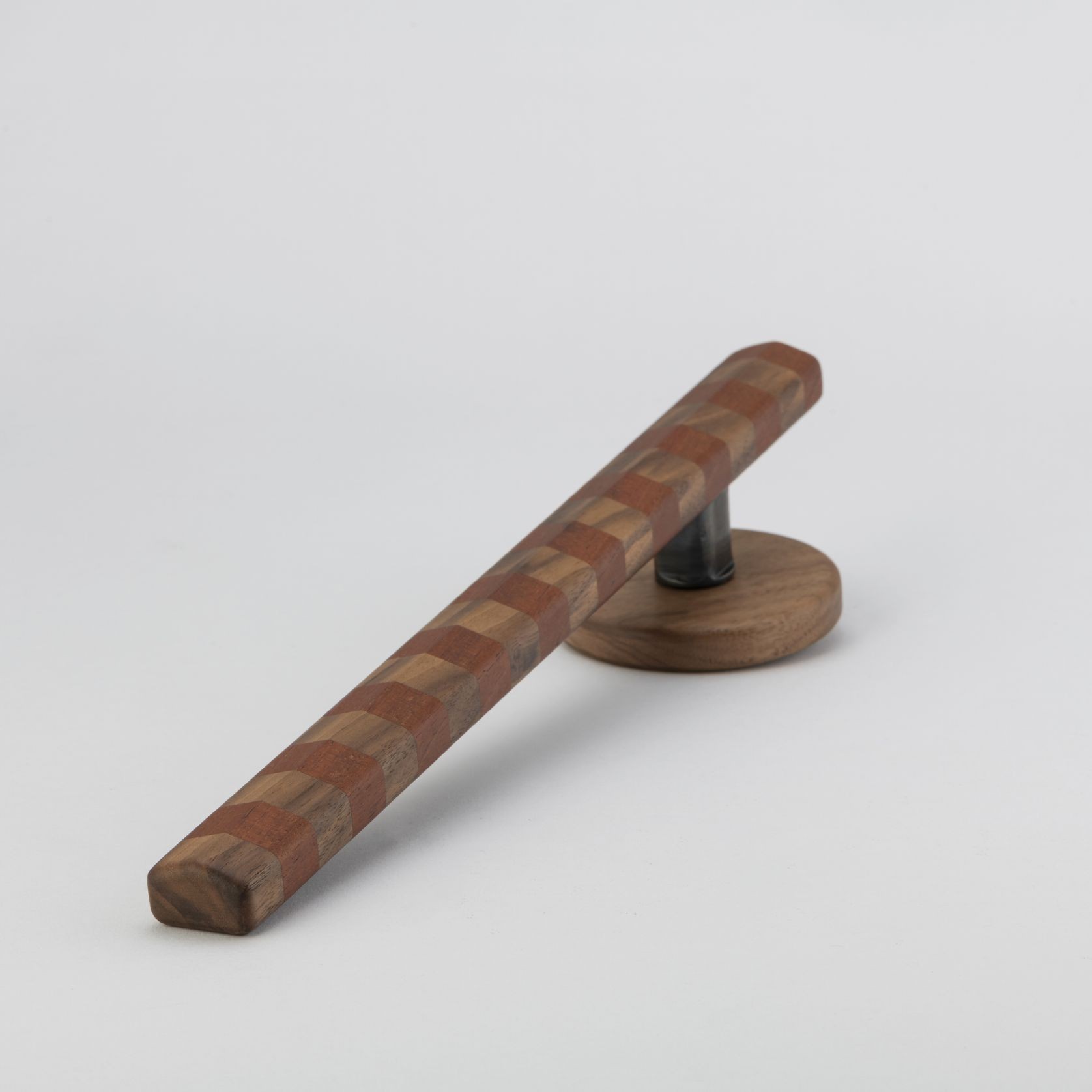 Kooky Streaker Door Lever - Round Rose gallery detail image