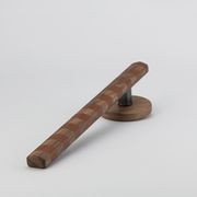 Kooky Streaker Door Lever - Round Rose gallery detail image