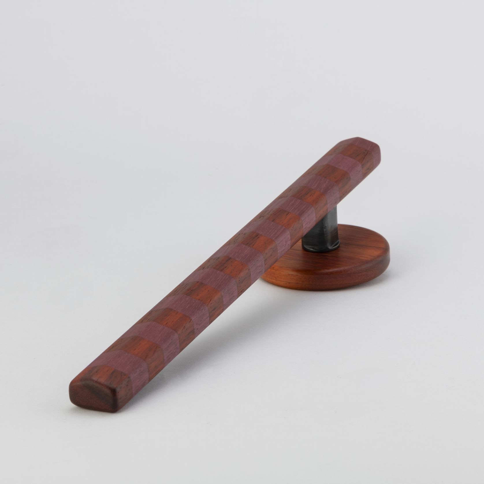 Kooky Streaker Door Lever - Round Rose gallery detail image