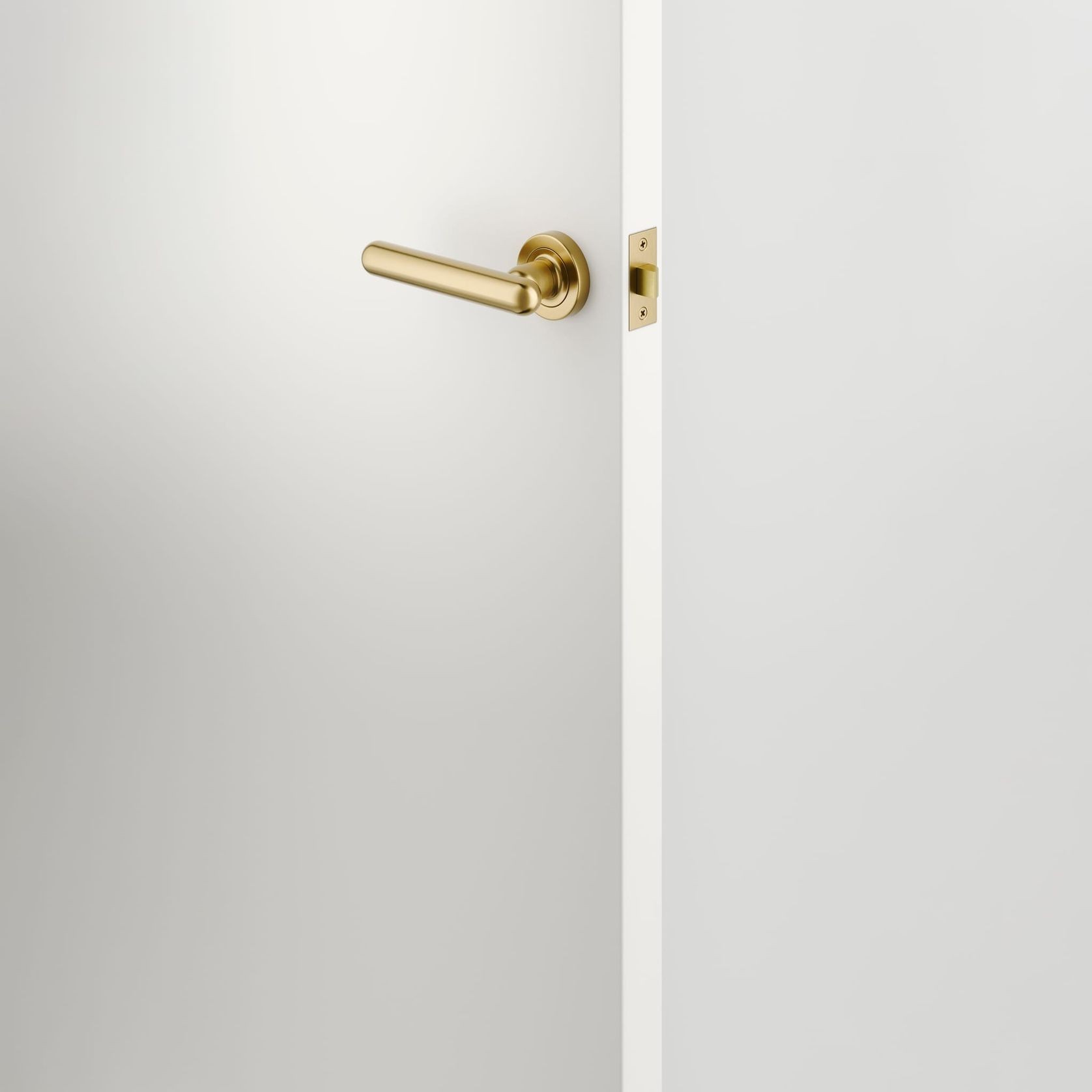 Puerto Lever - Round Rose | Brushed Gold PVD gallery detail image