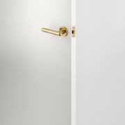 Puerto Lever - Round Rose | Brushed Gold PVD gallery detail image